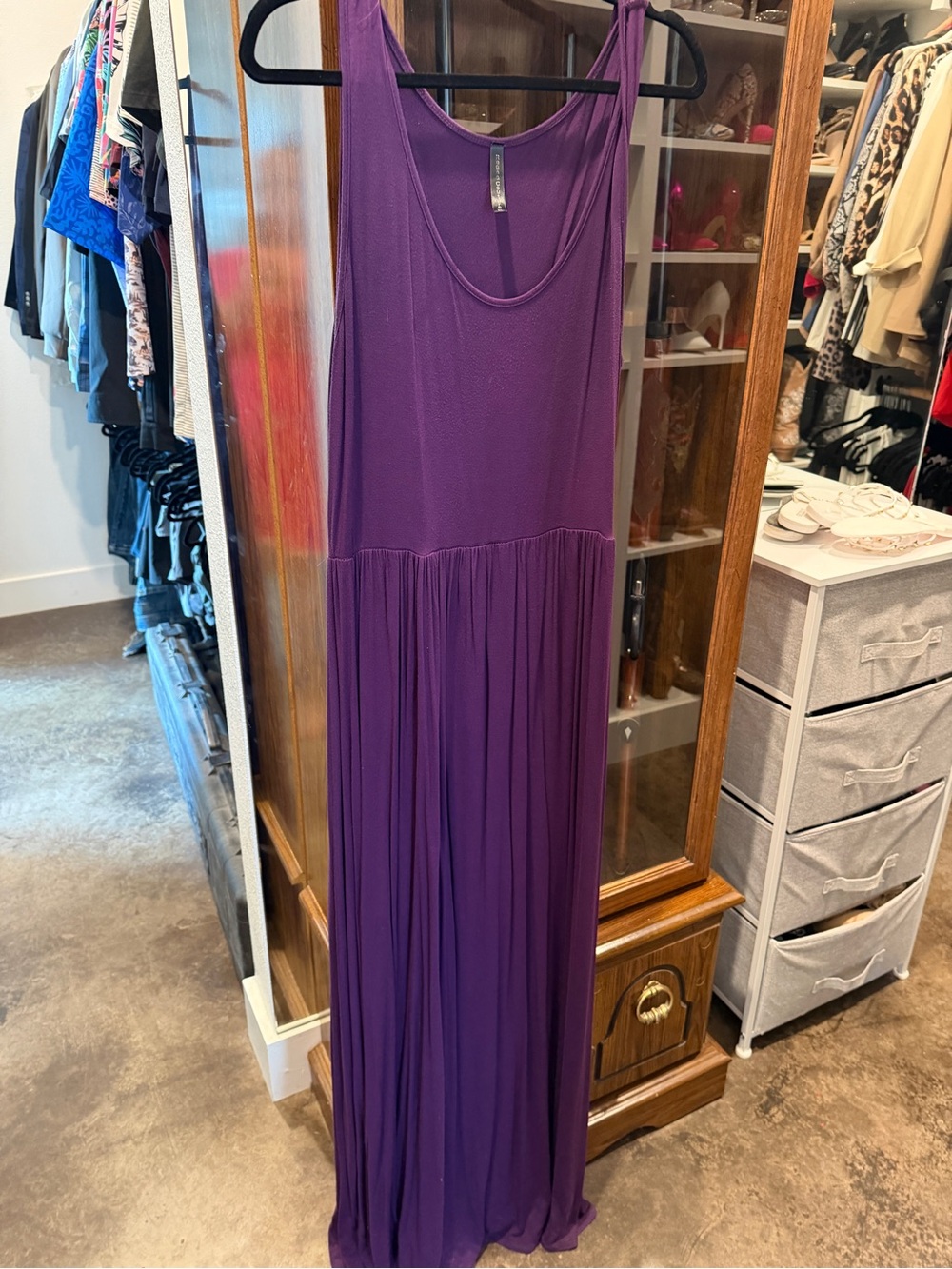Purple Maxi Dress